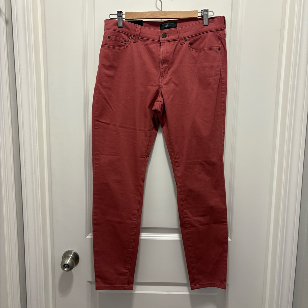 Banana Republic Slim Pink Jeans